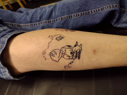 Explore flash halloween tattoo ideas, creative tattoo ideas in Owosso, available at Twisted ink tattoo