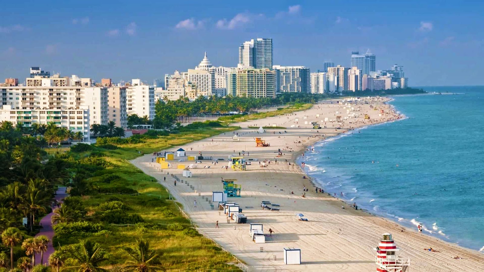 Güney Plajı Miami'in fotoğrafı düz ve uzun ile birlikte