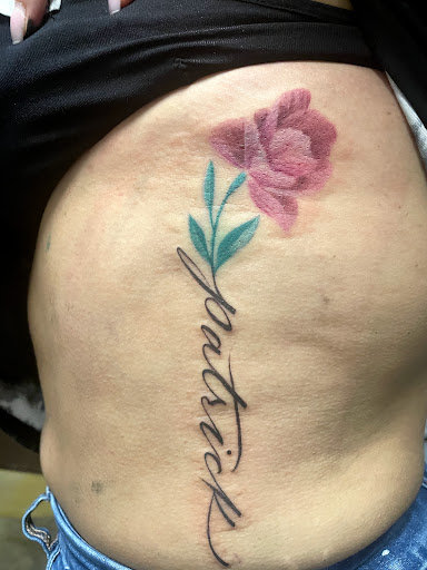 Explore cool name tattoo ideas, creative tattoo ideas in Dallas, available at Empire barbers & Ink
