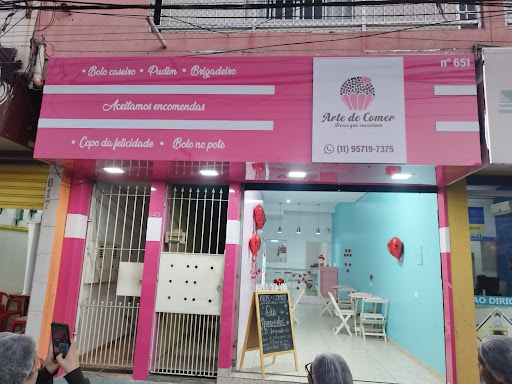 Logo da empresa - Arte de Comer Doceria