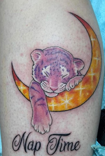 Explore cartoon character tattoo ideas, creative tattoo ideas in Mesa, available at Ranger Tattoo & Piercing