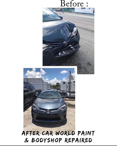 Auto Body Shop «Car World Body Shop», reviews and photos, 7990 NW 64th St, Miami, FL 33166, USA
