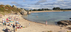 Photo de La plage des Cures avec un rivage droit