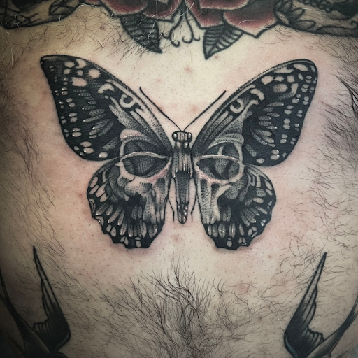 Explore haunted tattoo ideas, creative tattoo ideas in Silver City, available at Independent Ink Tattoo