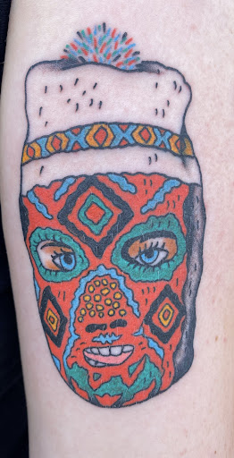 Explore lower arm half sleeve tattoo ideas, creative tattoo ideas in Albuquerque, available at Holy Fool Tattoo Club