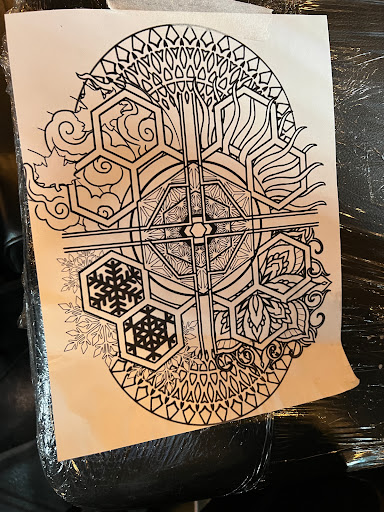 Explore mom sleeve tattoo ideas, creative tattoo ideas in Spokane, available at Moon and Mercury Tattoo