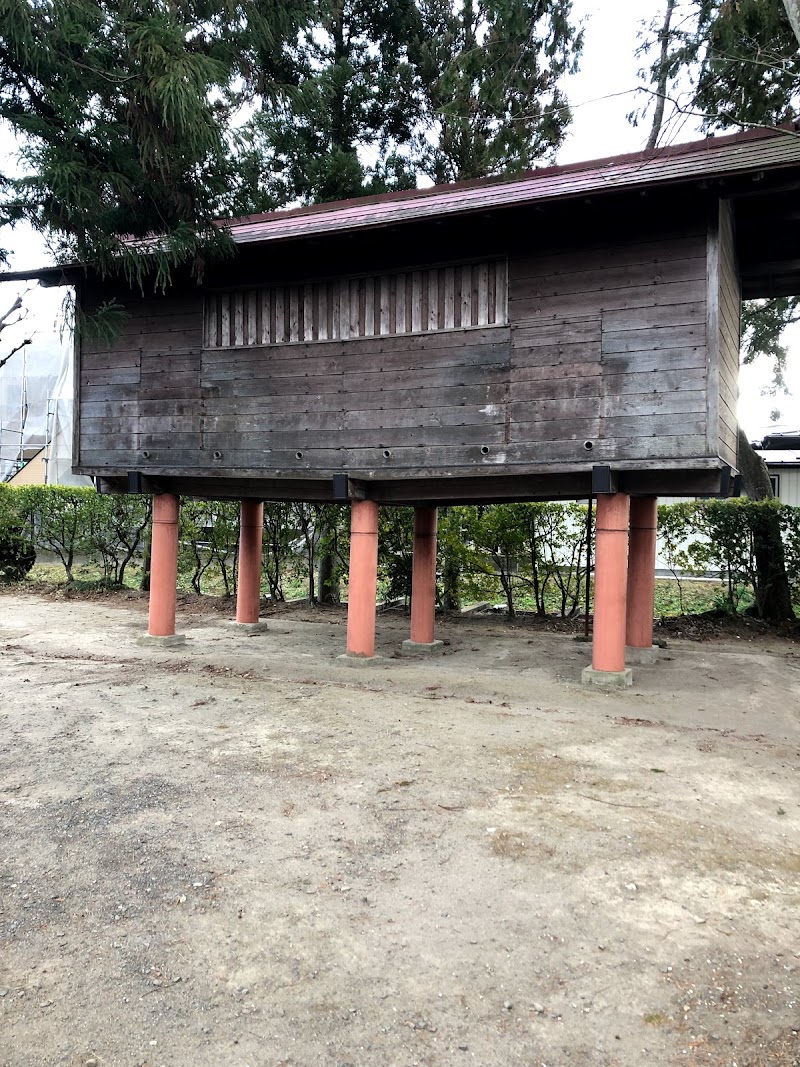 竹駒神社 高床式倉庫