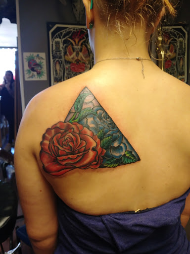 Tattoo Shop «The Greater Good Tattoo», reviews and photos, 105 E High St, Ashley, OH 43003, USA