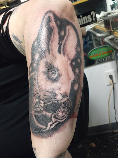 Explore female hand tattoo ideas, creative tattoo ideas in Hamilton, available at A New Part of You Tattoos and Piercings