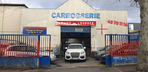 Atelier de carrosserie automobile GARAGE DE L'EUROPE Montreuil