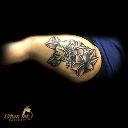 Explore greek sleeve tattoo ideas, creative tattoo ideas in Raleigh, available at Urban Ink society
