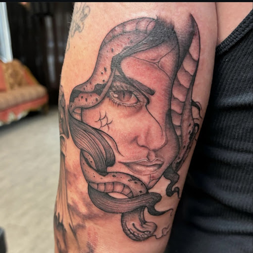 Explore ring finger tattoo cover up ideas for guys, creative tattoo ideas in Hinesville, available at Venom and Virtue