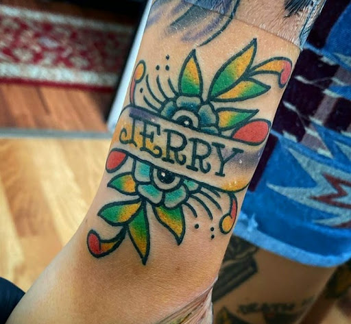 Explore monogram tattoo ideas, creative tattoo ideas in Atlantic Beach, available at The Ink Chamber Tattoo Parlor