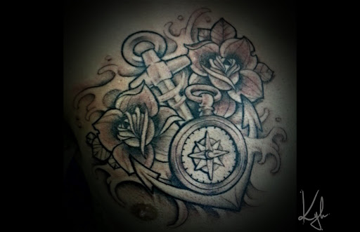 Explore flash halloween tattoo ideas, creative tattoo ideas in Wakefield, available at Black Lotus Tattoo Studios