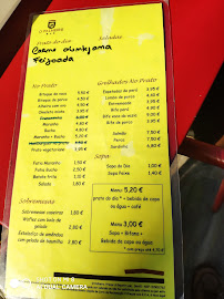 O Palheiro em Sertã menu n° 1