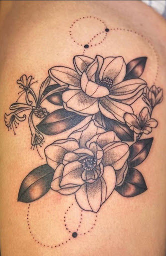 Explore gold tattoo ideas, creative tattoo ideas in Mesa, available at Ranger Tattoo & Piercing