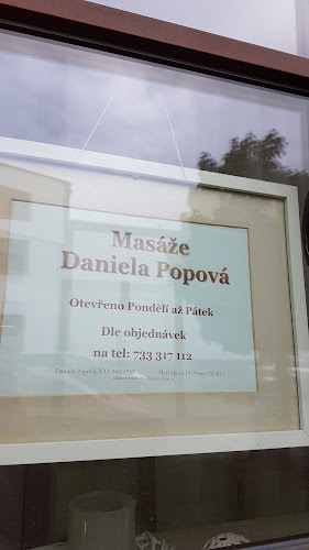 Recenze na Masáž Přerov - Daniela Popová v Přerov - Masážní salon