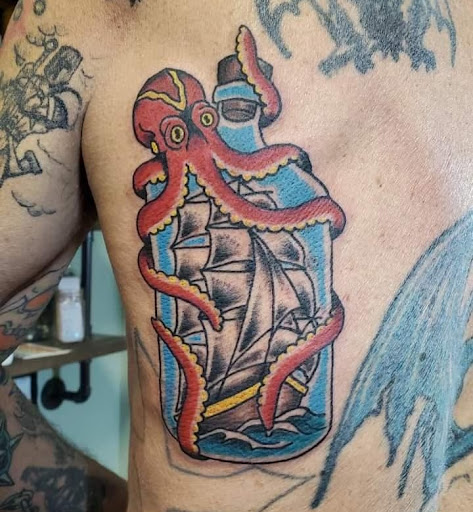 Explore matilda tattoo ideas, creative tattoo ideas in Seymour, available at 3 Sevens Tattoo