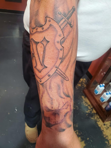 Explore detroit tattoo ideas, creative tattoo ideas in Pineville, available at Epic Ink Studio