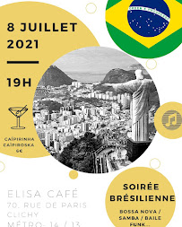 Menu / carte de L’Elisa Café à Clichy