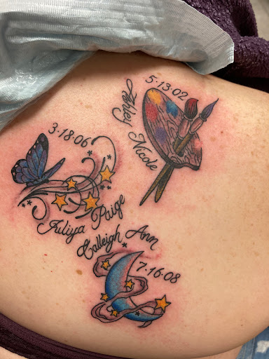 Explore saw tattoo ideas, creative tattoo ideas in Canal Winchester, available at 22 Caliber Tattoo Studio Canal Winchester