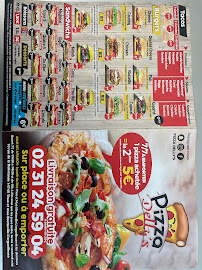 Menu / carte de Pizza Delly's à Thue et Mue