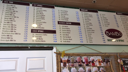 Juice Shop «BAMBU Desserts & Drinks», reviews and photos, 1756 N Milpitas Blvd, Milpitas, CA 95035, USA