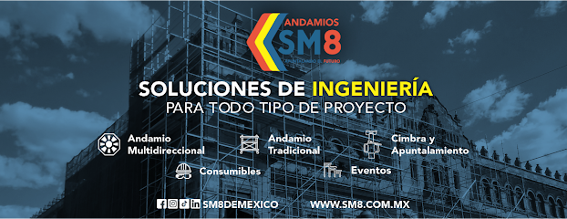 Andamios SM8 de México - Suc. Monterrey