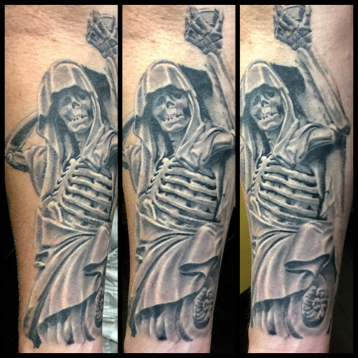 Explore engagement ring tattoo ideas, creative tattoo ideas in Addison, available at Cat Tattoo