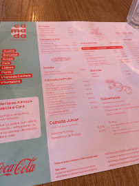 Camada Braga em Braga menu n° 5