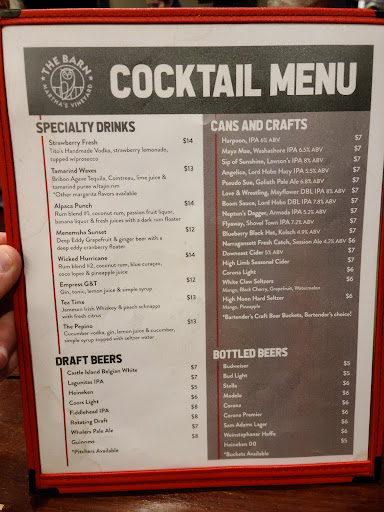 Family Restaurant «The Barn Bowl & Bistro», reviews and photos, 13 Uncas Ave, Oak Bluffs, MA 02557, USA