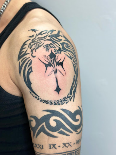 Find dragon tattoo idea for your next unique tattoo in Salt Lake City at The Artist Den