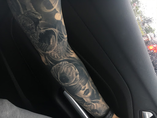 Explore darkness tattoo ideas, creative tattoo ideas in Hollywood, available at Sacred Eye Tattoos