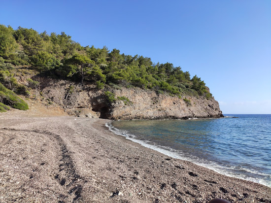 Pink Pebble Dark beach