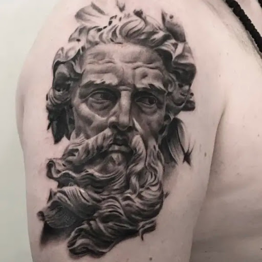 Explore swimming tattoo ideas, creative tattoo ideas in La Jolla, available at Bay Ink Tattoo & Piercing