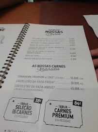 Menu / carte de Restaurante Alma & Sal à Vilarinho das Cambas