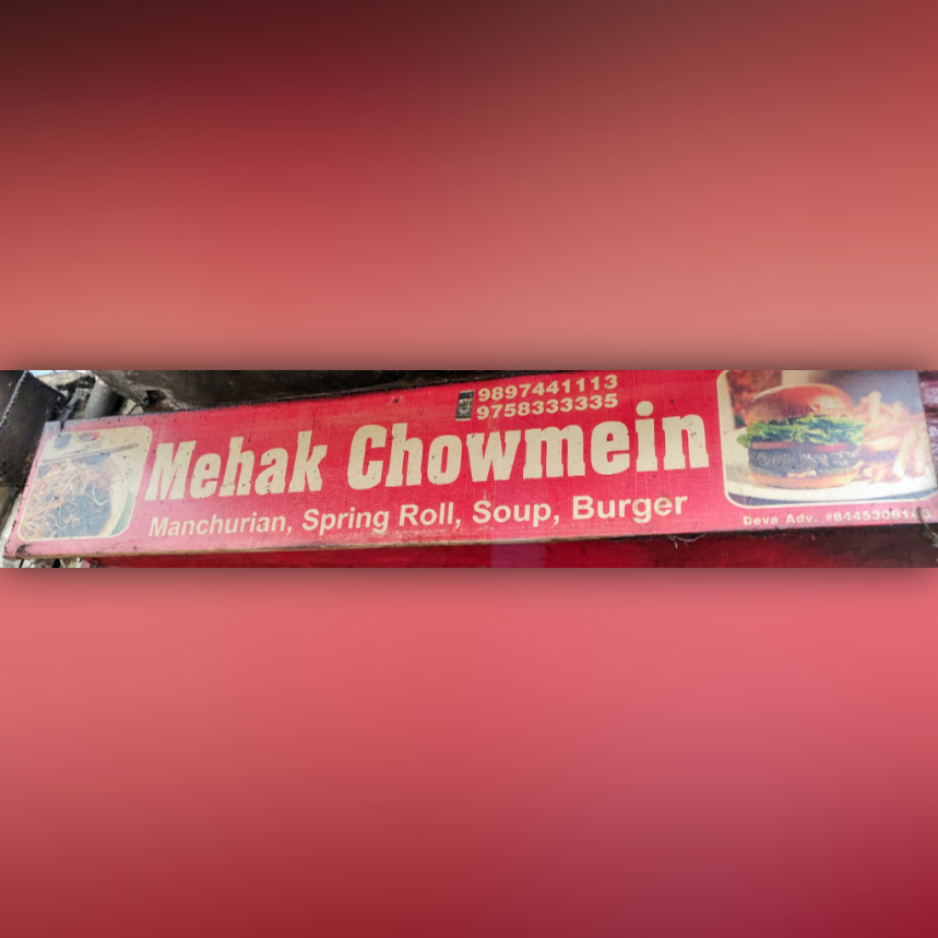 Mehak chowmein