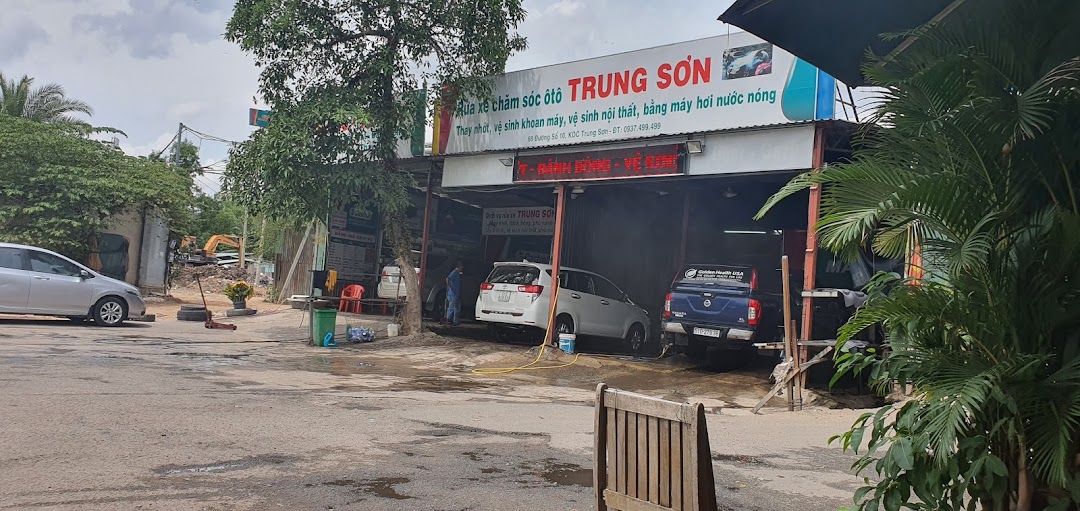 Chăm sóc xe - Rửa Xe Trung Sơn