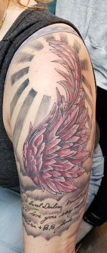 Explore tattoo ideas strong woman, creative tattoo ideas in Easley, available at 123 East Coast Ink