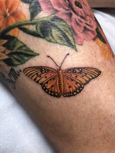 Explore new orleans saints tattoo ideas, creative tattoo ideas in Englewood, available at Point of Entry Tattoo