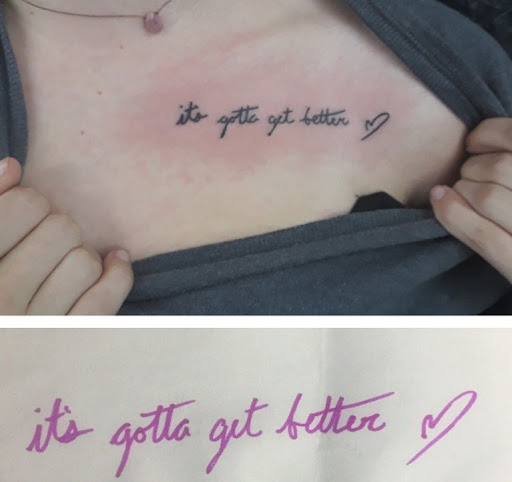 Explore lil peep tattoos ideas, creative tattoo ideas in Mesa, available at Ranger Tattoo & Piercing