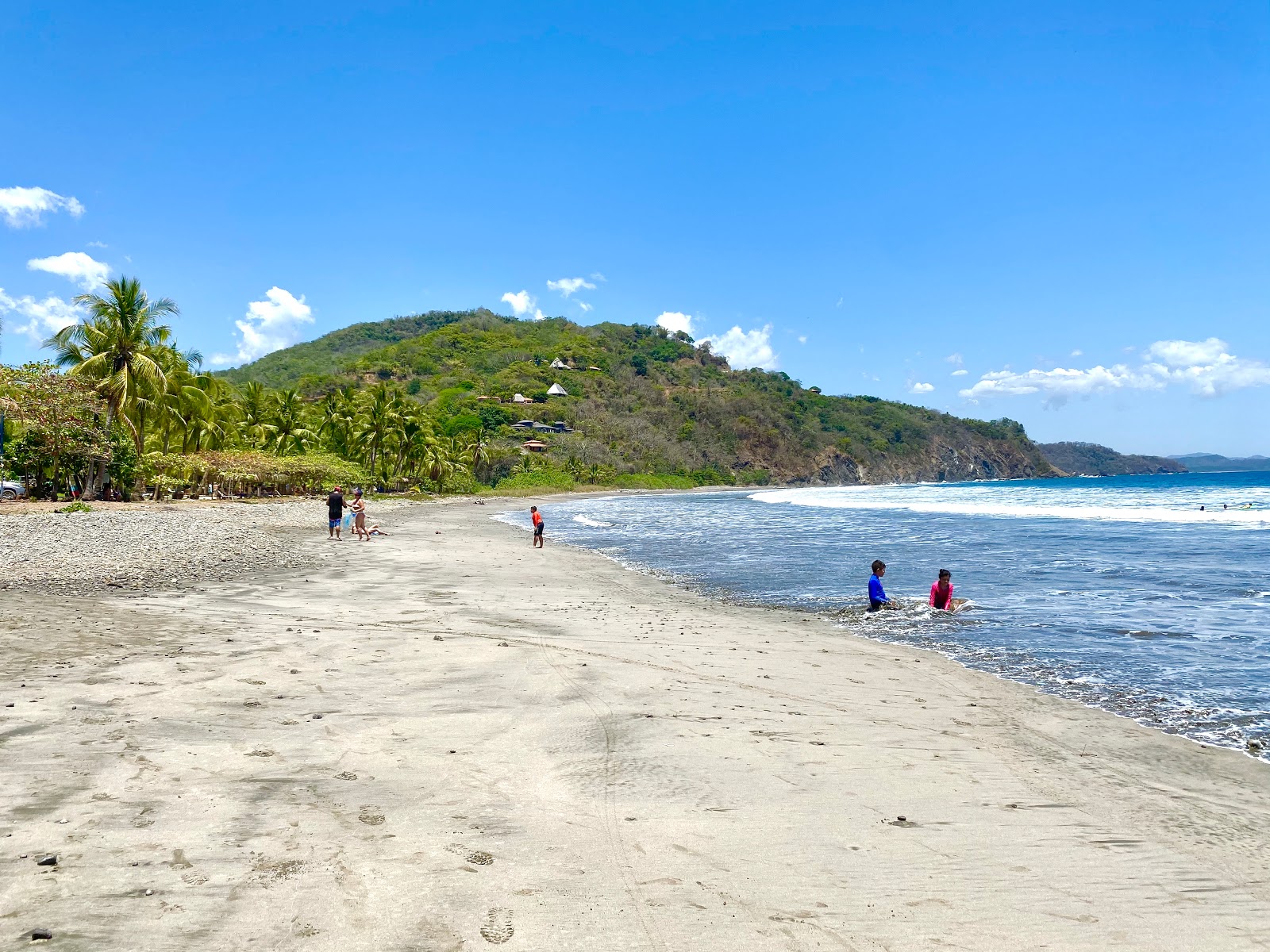 Foto von Islita Beach mit lange bucht