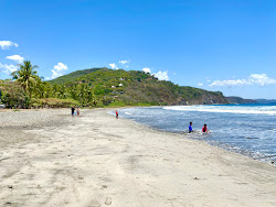 Foto von Islita Beach mit lange bucht