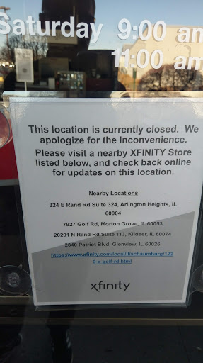 Internet Service Provider «XFINITY Store by Comcast», reviews and photos, 1229 E Golf Rd, Schaumburg, IL 60173, USA