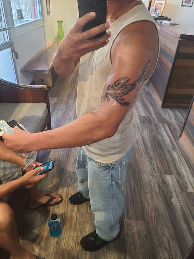 Explore lv tattoo ideas, creative tattoo ideas in Kapaa, available at Kukui Street Tattoo