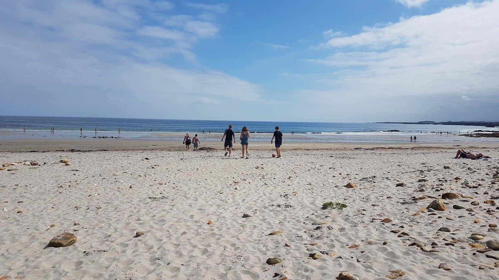 Foto de Praia de Arealonga e o assentamento