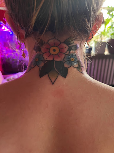 Explore cute bear tattoos ideas, creative tattoo ideas in Dubuque, available at The Crows Nest