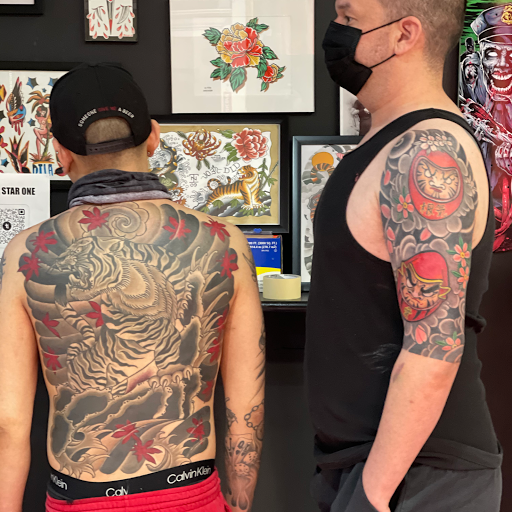 Explore kobe tattoos ideas, creative tattoo ideas in Sacramento, available at 13 MAG TATTOO