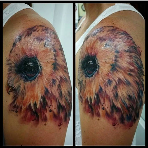 Explore cool forearm tattoo ideas for guys, creative tattoo ideas in Pendleton, available at Just Another Hole in the Wall Tattoo