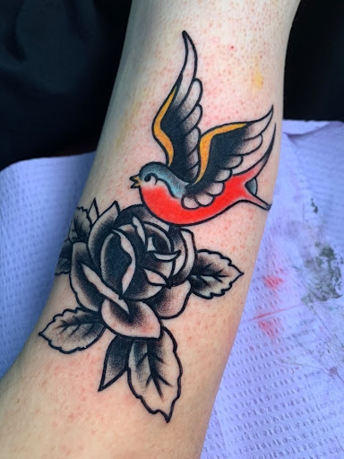 Explore grandparent tattoo tribute ideas, creative tattoo ideas in Arlington, available at Benchmark Tattoos